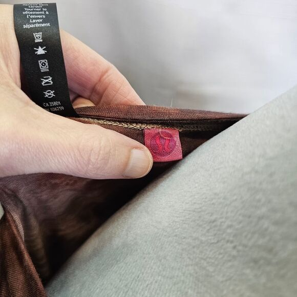 Lululemon Lab Wool Blend Tie Dye Long Sleeve Shirt Size Medium - Picture 8 of 9